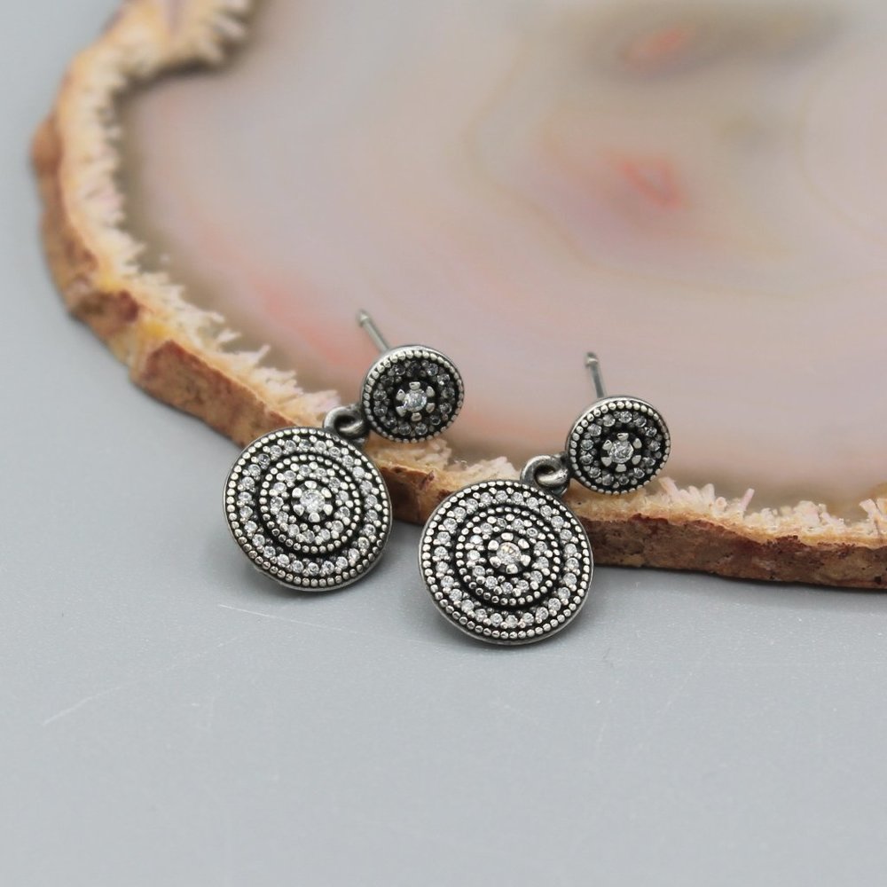 Pandora Radiant Elegance 290688CZ earrings - Picture 1 of 8